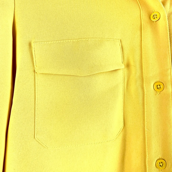 Aritzia Babaton Harrison Acacia Button-Down Matte-Satin Shirt - Picture 5 of 14